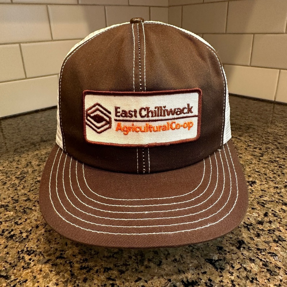 Vtg Chilliwack Agricultural Co-op Trucker Hat Snapback Promo Wear Ltd. East
